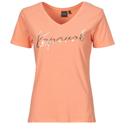 Vêtements Femme T-shirts manches courtes Kaporal FRAN Rose