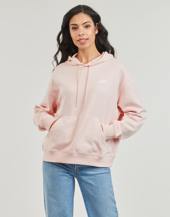 Vêtements Femme Sweats New Balance FRENCH TERRY SMALL LOGO HOODIE Rose