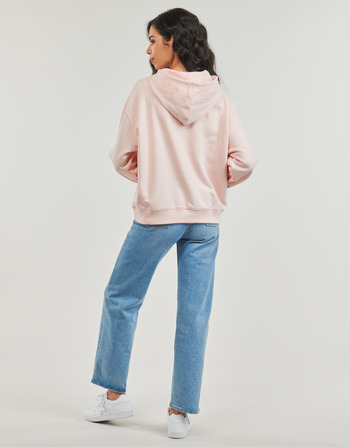 New Balance FRENCH TERRY SMALL LOGO HOODIE Rose