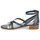 Chaussures Femme Sandales et Nu-pieds So Size ROSSI Marine / argenté