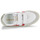 Chaussures Fille Baskets basses Gola HAWK STRAP Blanc / Rouge / Doré