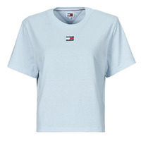 Vêtements Femme T-shirts manches courtes Tommy Jeans TJW BXY BADGE TEE EXT Bleu