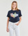 Vêtements Femme T-shirts manches courtes Tommy Jeans TJW BXY RAINBOW FLAG TEE Marine