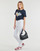 Vêtements Femme T-shirts manches courtes Tommy Jeans TJW BXY RAINBOW FLAG TEE Marine