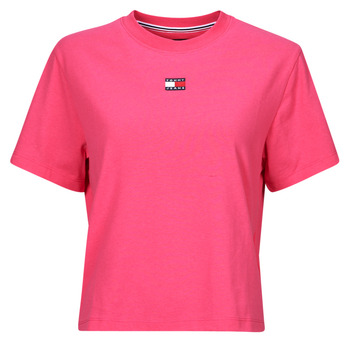Tommy Jeans TJW BXY BADGE TEE EXT Rose