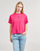 Vêtements Femme T-shirts manches courtes Tommy Jeans TJW BXY BADGE TEE EXT Rose