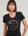 Vêtements Femme T-shirts manches courtes Guess 4G LOGO Noir