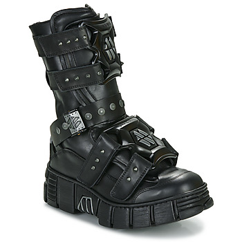 Chaussures Boots New Rock WALL 422 Noir