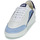 Chaussures Homme Baskets basses Caval LOW SLASH 50 SHADES OF BLUE Blanc / Bleu
