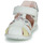 Chaussures Fille Sandales et Nu-pieds Geox B ELTHAN GIRL Blanc / Rose / Jaune