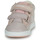Chaussures Fille Baskets basses Geox B BIGLIA GIRL Rose / Blanc