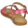 Chaussures Fille Sandales et Nu-pieds Geox J SANDAL KARLY GIRL Rose