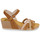 Chaussures Femme Sandales et Nu-pieds Dream in Green LORA camel