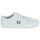 Chaussures Homme Baskets basses Fred Perry BASELINE LEATHER Blanc / Marine