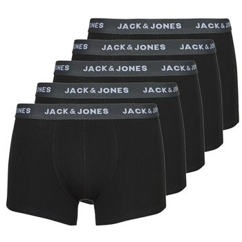 Jack & Jones JACHUEY TRUNKS 5 PACK Noir