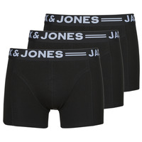 Sous-vêtements Homme Boxers Jack & Jones SENSE TRUNKS 3-PACK Noir
