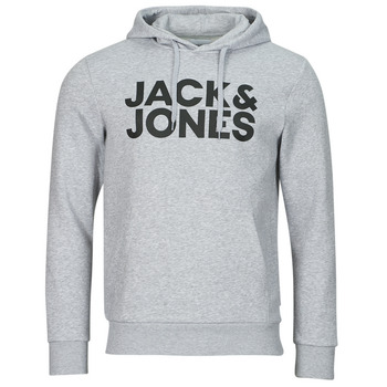 Vêtements Homme Sweats Jack & Jones JJECORP LOGO SWEAT HOOD Gris