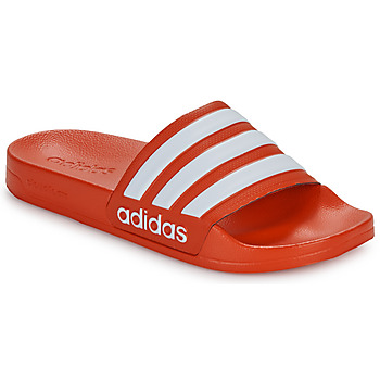 Chaussures Claquettes adidas Performance ADILETTE SHOWER Rouge