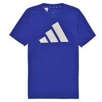 Vêtements Garçon T-shirts manches courtes Adidas Sportswear U TR-ES LOGO T Bleu / Blanc