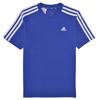 Adidas Sportswear U 3S TEE Bleu / Blanc