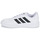 Chaussures Baskets basses Adidas Sportswear COURTBLOCK Blanc / Noir