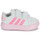 Chaussures Fille Baskets basses Adidas Sportswear GRAND COURT 2.0 CF I Blanc / Rose