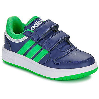 Adidas Sportswear HOOPS 3.0 CF C Bleu / Vert