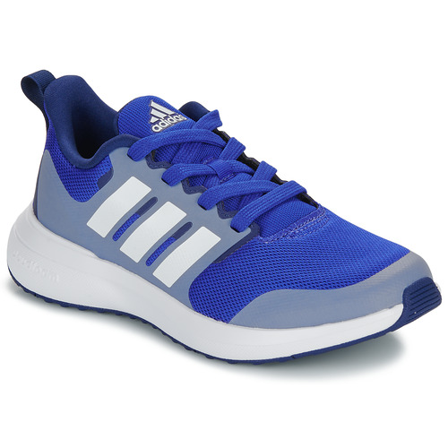 Chaussures Garçon Baskets basses Adidas Sportswear FortaRun 2.0 K Bleu / Blanc