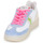 Chaussures Femme Baskets basses Serafini COURT Blanc / Bleu / Rose