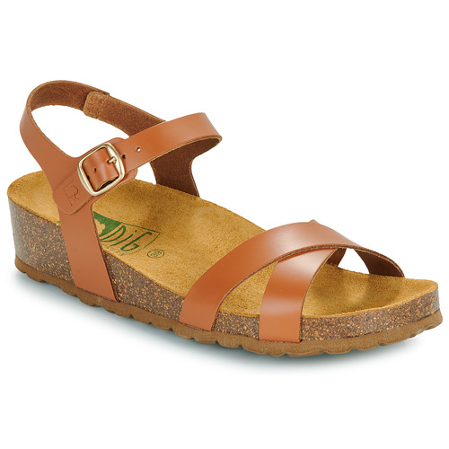 Chaussures Femme Sandales et Nu-pieds Dream in Green TSILI camel