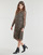Vêtements Femme Robes courtes Vila VIFALIA V-NECK L/S DRESS/SU Marron