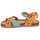 Chaussures Femme Sandales et Nu-pieds YOKONO VILA Vert / Orange