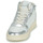 Chaussures Femme Baskets montantes Meline  Blanc / Argent