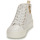 Chaussures Fille Baskets montantes MICHAEL Michael Kors SKATE SPLIT 3 GLITTER Blanc / Glitter