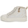 Chaussures Fille Baskets montantes MICHAEL Michael Kors SKATE SPLIT 3 GLITTER Blanc / Glitter