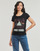 Vêtements Femme T-shirts manches courtes Moony Mood LUNA Noir