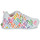 Chaussures Femme Baskets basses Skechers UNO LITE GOLDCROWN - HEART OF HEARTS Blanc / Multicolore