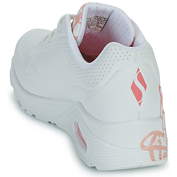 Skechers UNO GOLDCROWN - SPREAD THE LOVE Blanc / Rouge