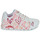 Chaussures Femme Baskets basses Skechers UNO GOLDCROWN - SPREAD THE LOVE Blanc / Rouge
