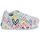 Chaussures Fille Baskets basses Skechers UNO LITE - GOLDCROWN SPREAD THE LOVE Blanc / Multicolore