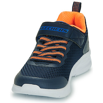 Skechers MICROSPEC MAX - CLASSIC Bleu / Orange