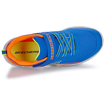 Skechers MICROSPEC II - ZOVRIX Bleu / Orange
