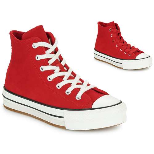 Chaussures Fille Baskets montantes Converse CHUCK TAYLOR ALL STAR EVA LIFT Rouge