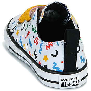 Converse CHUCK TAYLOR ALL STAR EASY-ON DOODLES Blanc / Multicolore