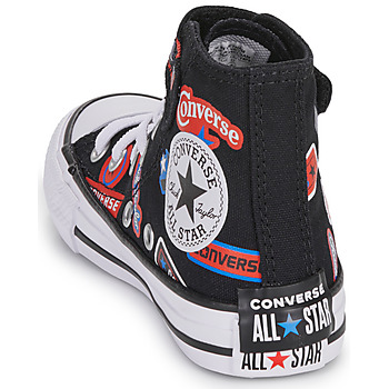Converse CHUCK TAYLOR ALL STAR EASY-ON STICKERS Noir / Multicolore