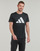 Vêtements Homme T-shirts manches courtes adidas Performance RUN IT TEE Noir / Blanc