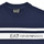 Vêtements Garçon T-shirts manches courtes Emporio Armani EA7 TSHIRT 3DBT58 Marine / Blanc