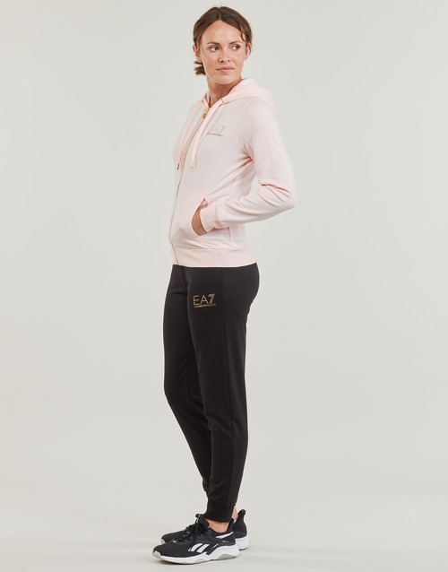Emporio Armani EA7 AC CAPUCHE Noir / Rose