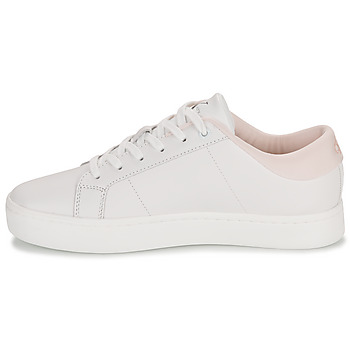 Calvin Klein Jeans CLASSIC CUPSOLE LOWLACEUP LTH Blanc / Rose