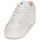 Chaussures Femme Baskets basses Calvin Klein Jeans CLASSIC CUPSOLE LOWLACEUP LTH Blanc / Rose